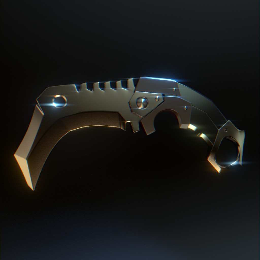 Futuristic Karambit preview image 1