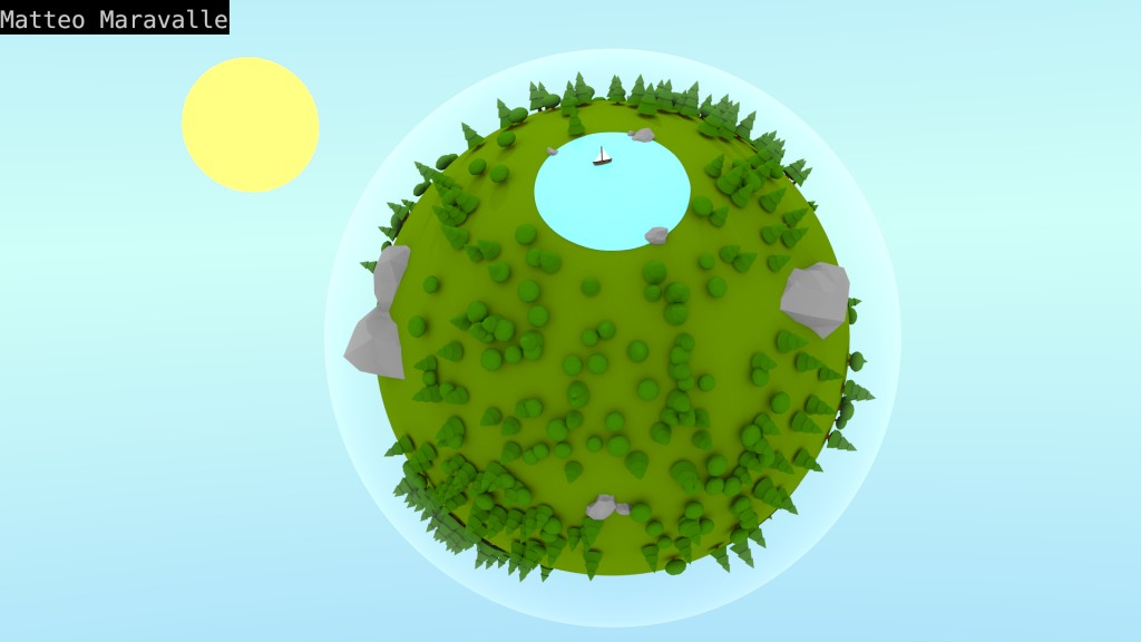 little cartoon planet preview image 1