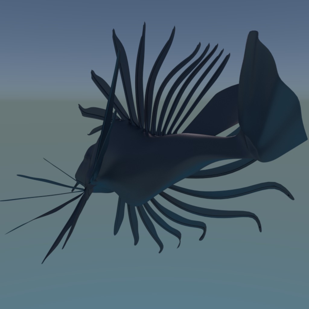 Lion Fish Rig, 620 bones preview image 1