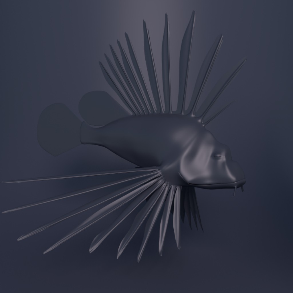 Lion Fish Rig, 620 bones preview image 2