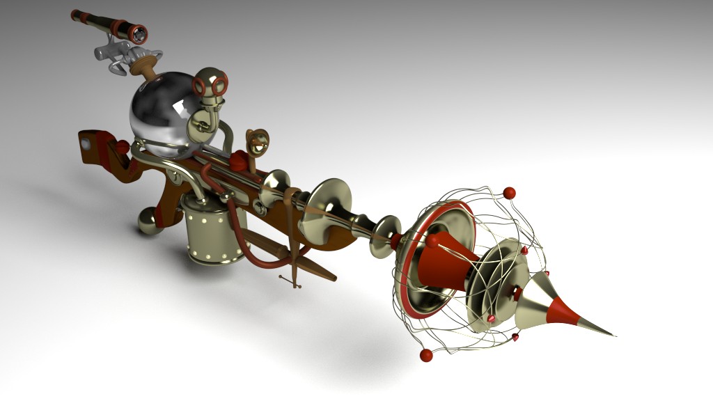 Steampunk Gun preview image 1