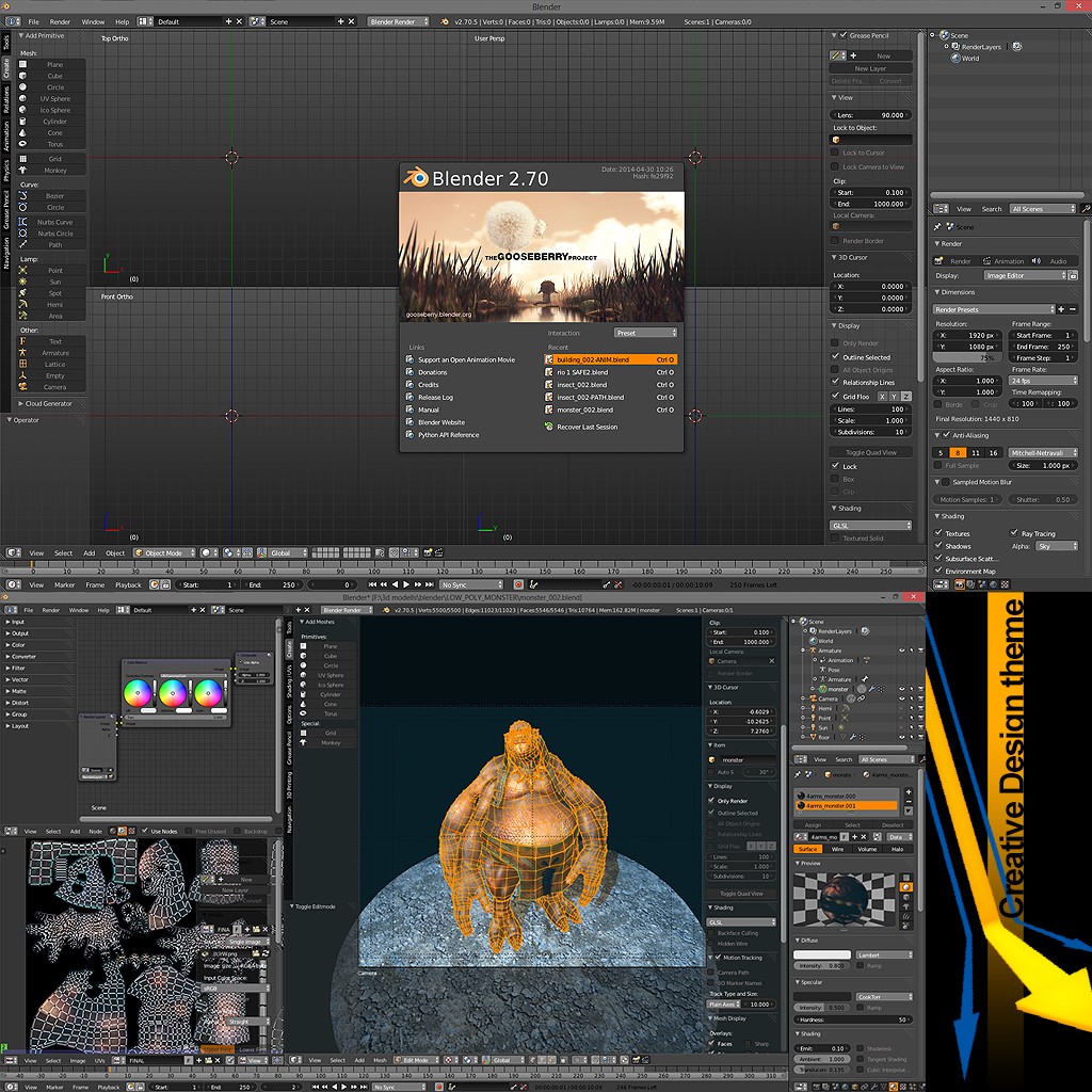 Creative Design theme preview image 1