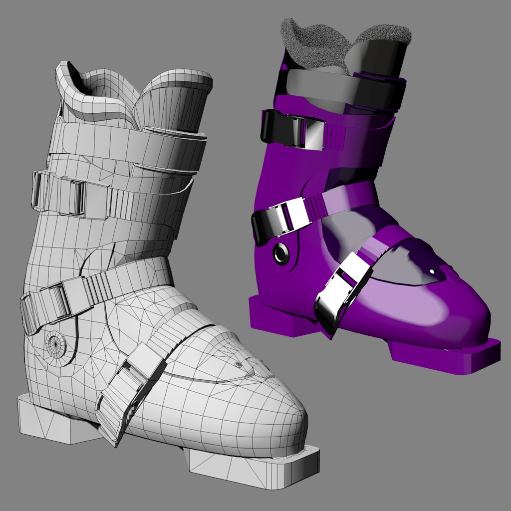 Alpine ski boot 2 preview image 1