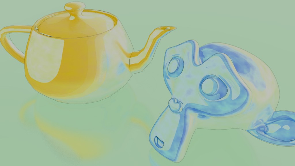 Watercolor Shader/Material (Blender Internal) preview image 1