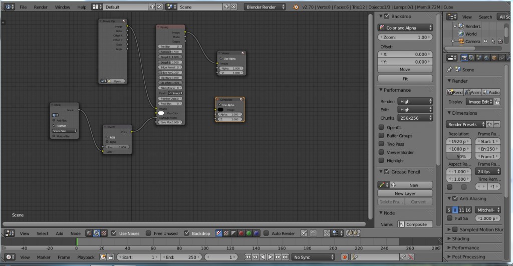 Chroma Key Green Screen Mask Node Setup - Emrich Creative preview image 2