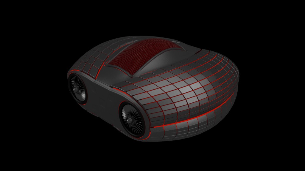 Futuristic Spaceship preview image 1