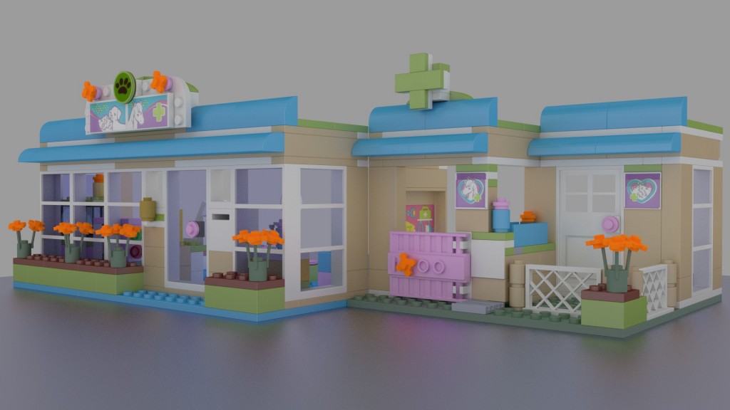 Lego Heartlake Vet 3188 preview image 1