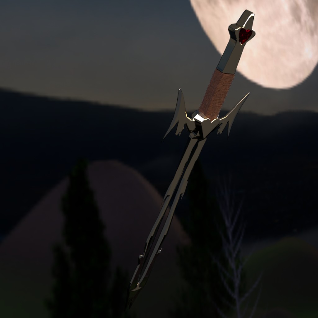 Fantasy Weapon  Sword Last Heart Throb preview image 4