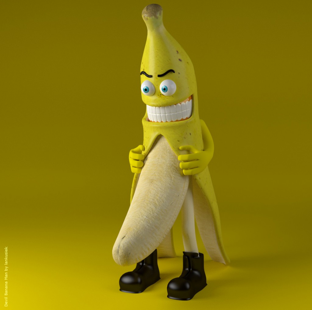 Devil Evil Banana Man - Basic 1.0 preview image 1