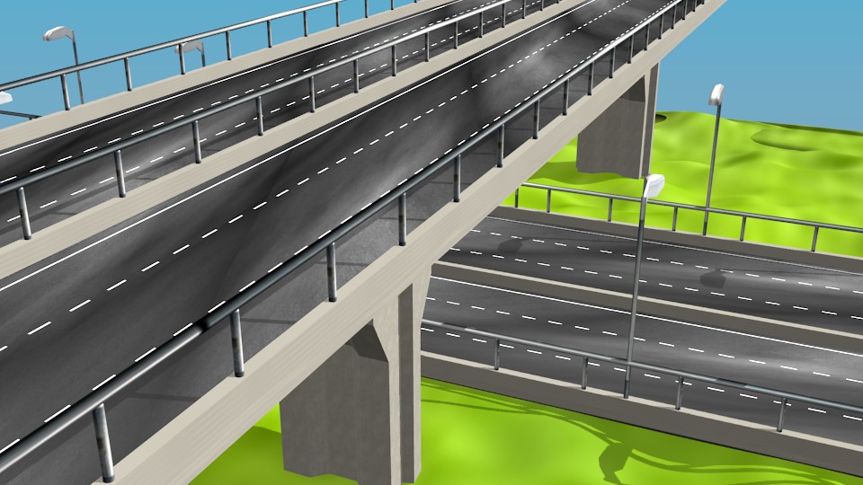 Fly over highway preview image 1