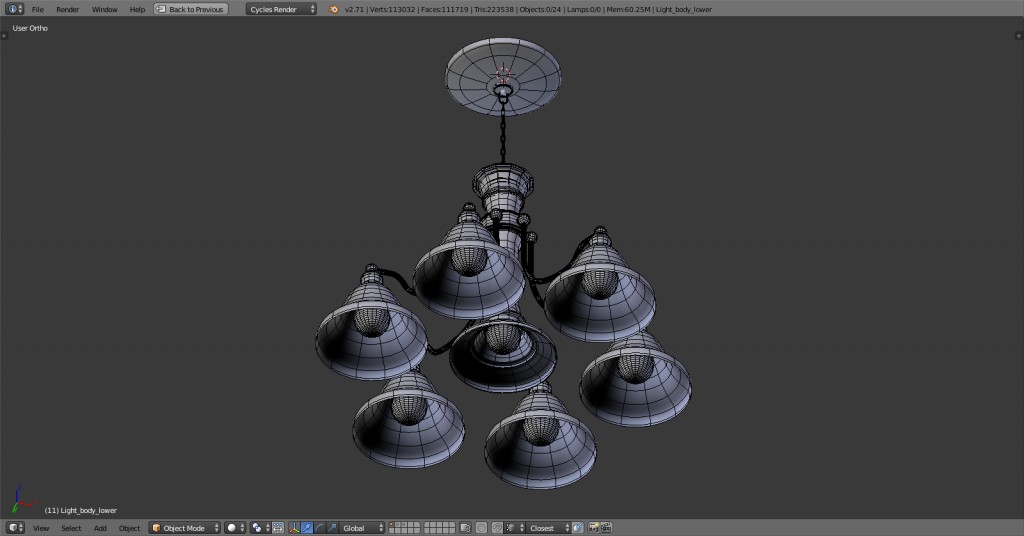 Modern Chandelier preview image 3