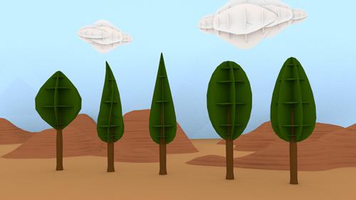 Landscapes tree Bg preview image