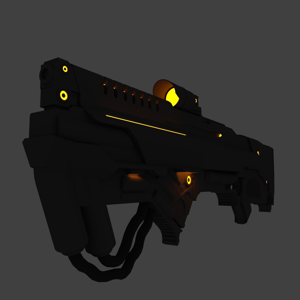 Sci-Fi Rifle [UNFINAL] preview image 2