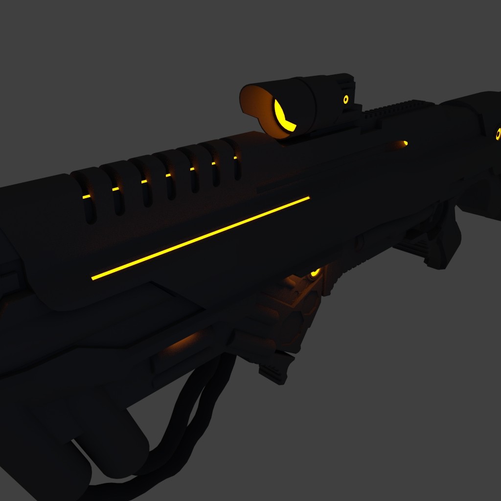 Sci-Fi Rifle [UNFINAL] preview image 3