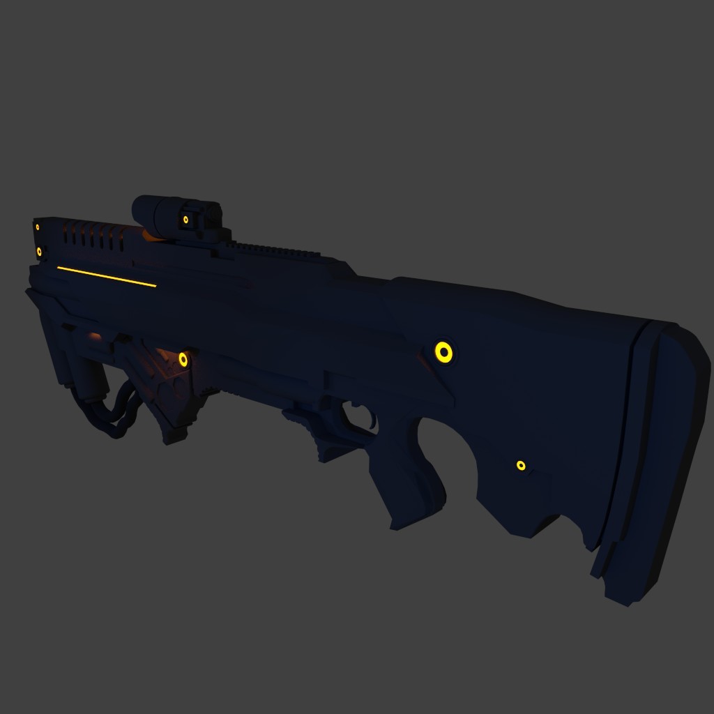 Sci-Fi Rifle [UNFINAL] preview image 4