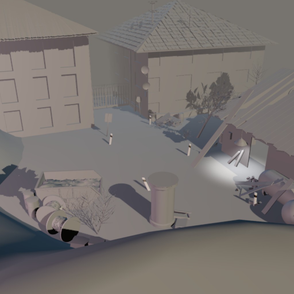 Map fromGame "Silence of Night" (Without Textures) preview image 1