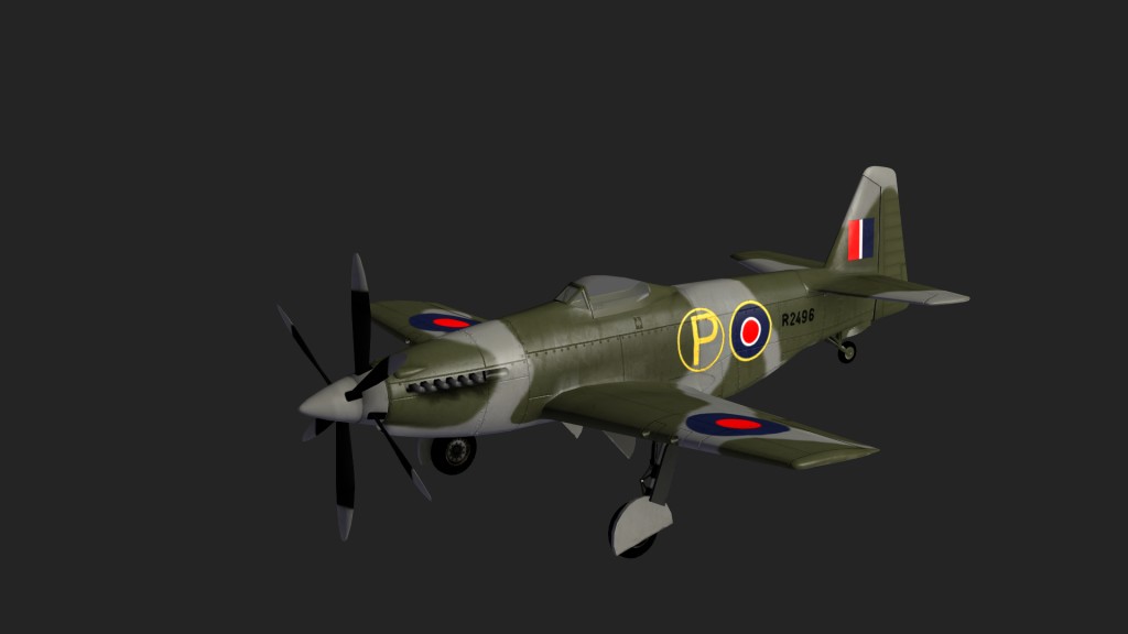 Aircraft Martin Baker MB5 preview image 1