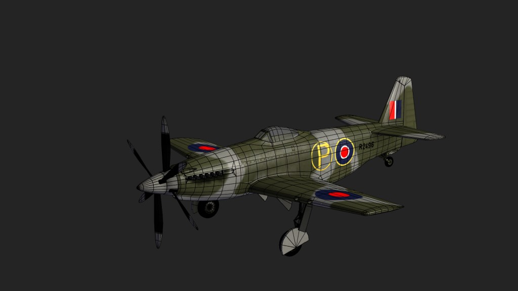 Aircraft Martin Baker MB5 preview image 2