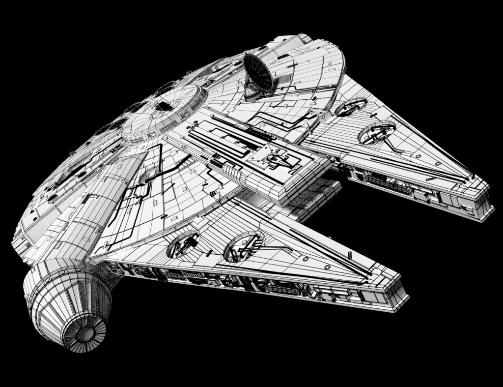 Millennium Falcon - Cycles preview image 3