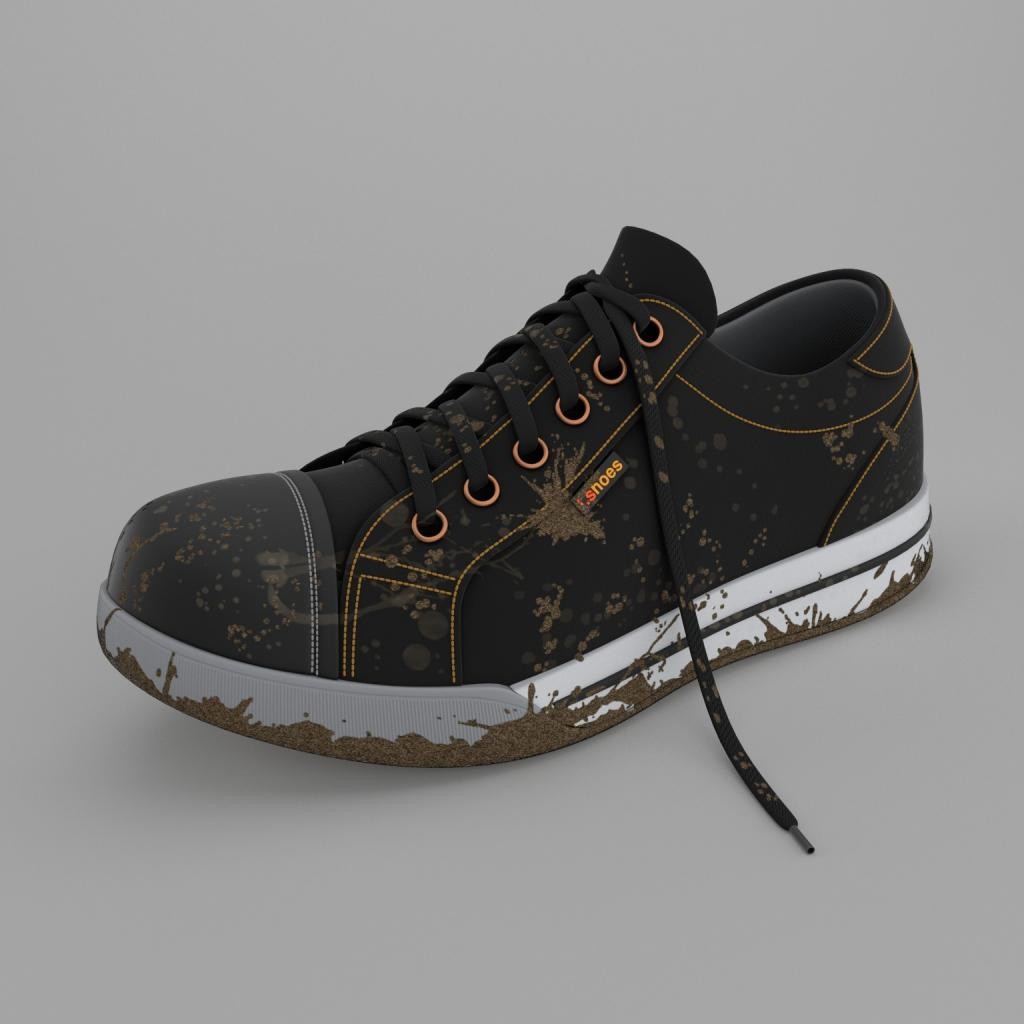 Dirty shoe preview image 1