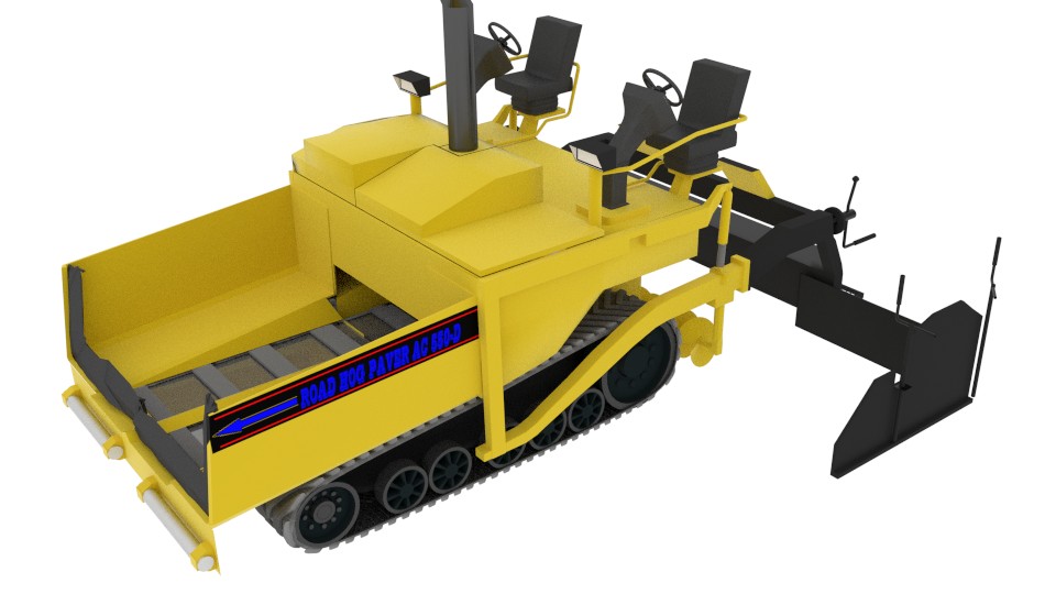 Asphalt paver  preview image 1