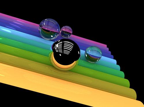 glass tubes and balls preview image