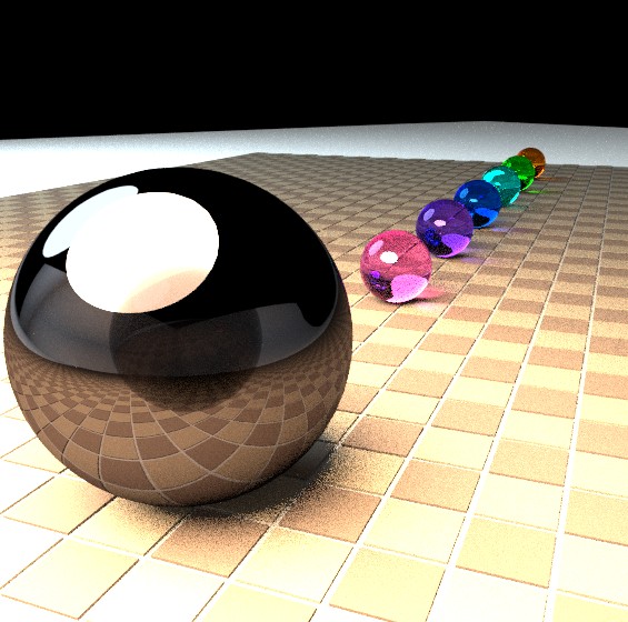 glass balls on cork preview image 1