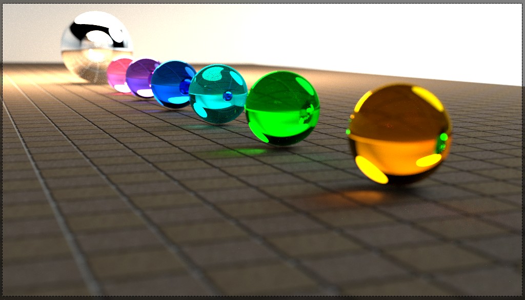 glass balls on cork preview image 2