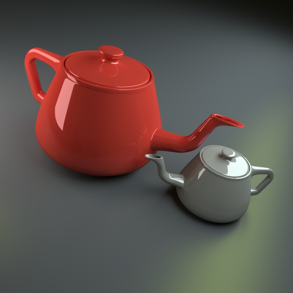 Blend Swap Simple Pair of Teapots