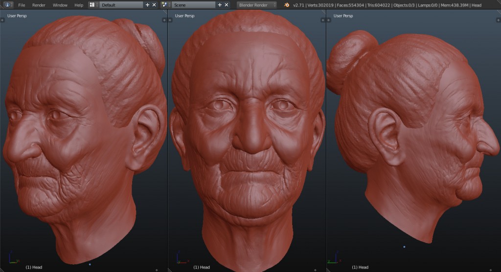 Old Woman (sculpt) preview image 2