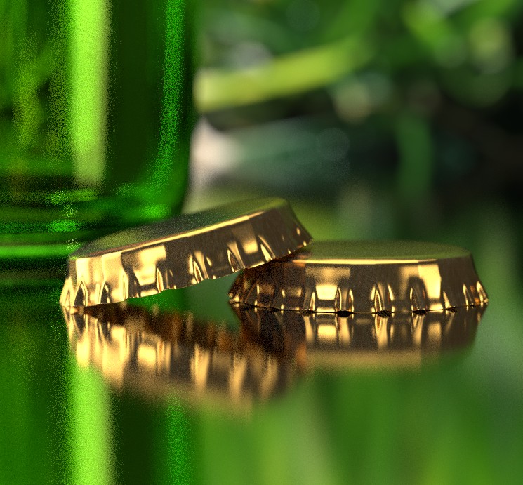 Golden Beer Crown Cap preview image 1