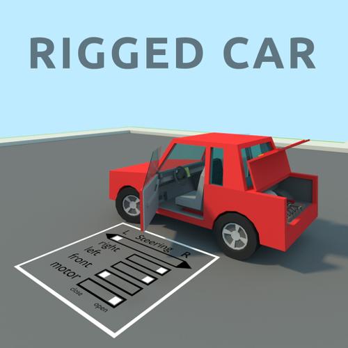 Rigged Car preview image