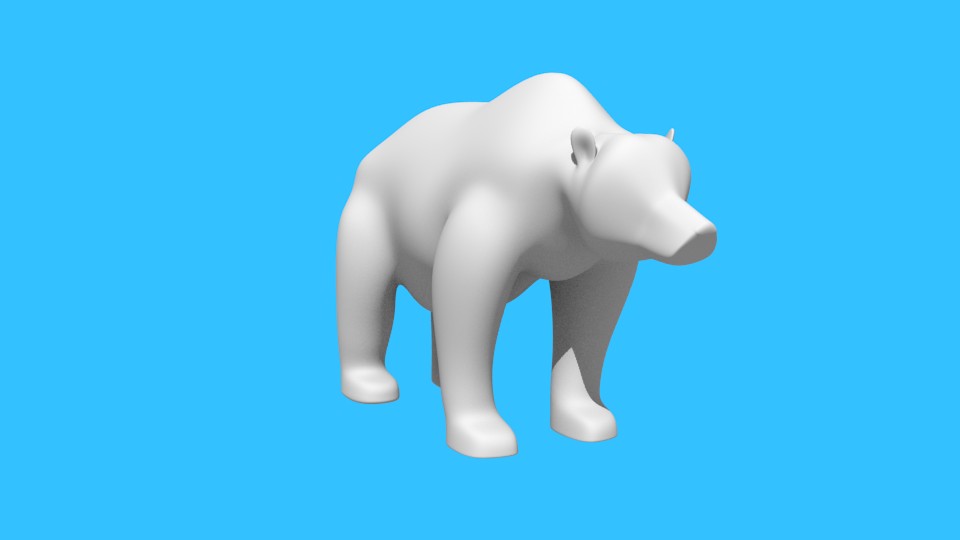 Bear Base Mesh preview image 1