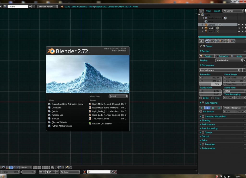 Blender 2.72 Theme Glowling v0_01 preview image 1