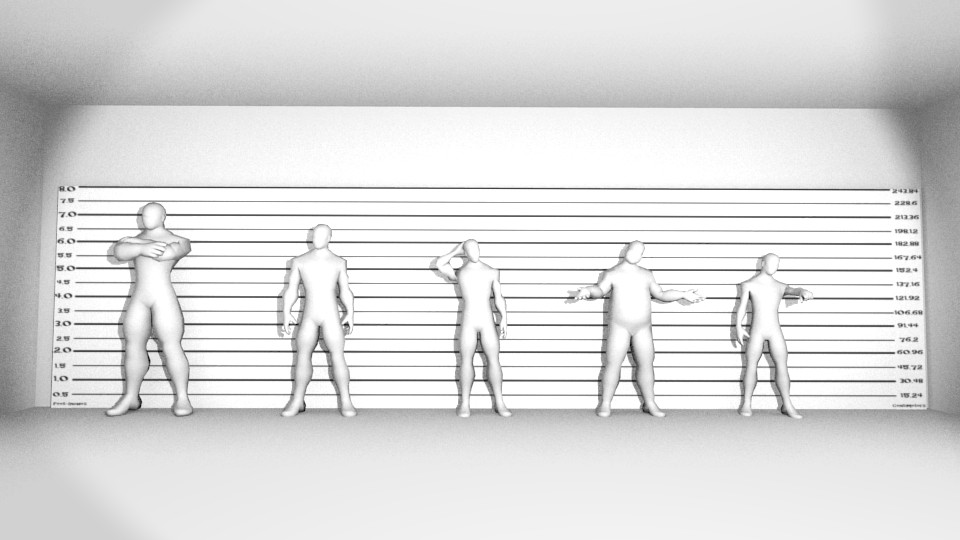 Male Base Mesh "Arshlevon" Sizes UPDATED 12/15/2014, NOW COMES WITH A RIG!  preview image 1