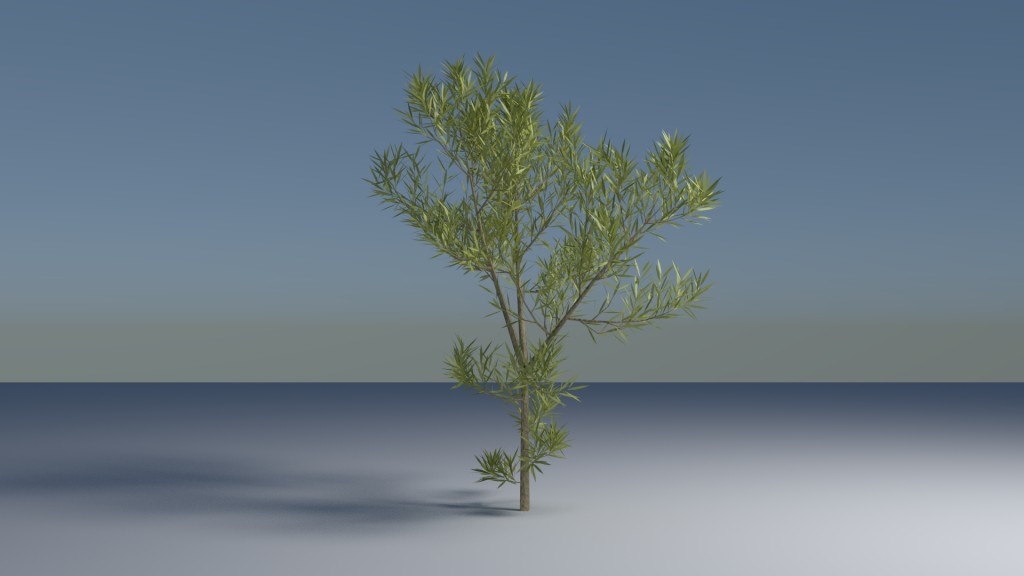 Tropical Bush (Cycles) preview image 1