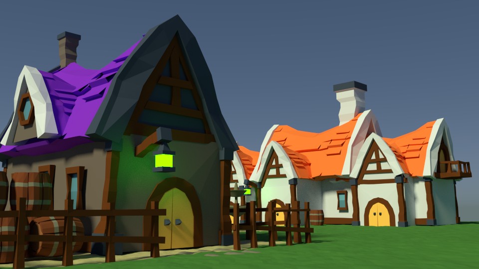 Medieval peasant village preview image 1