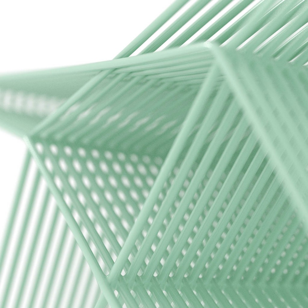 Chocofur steel stool preview image 2