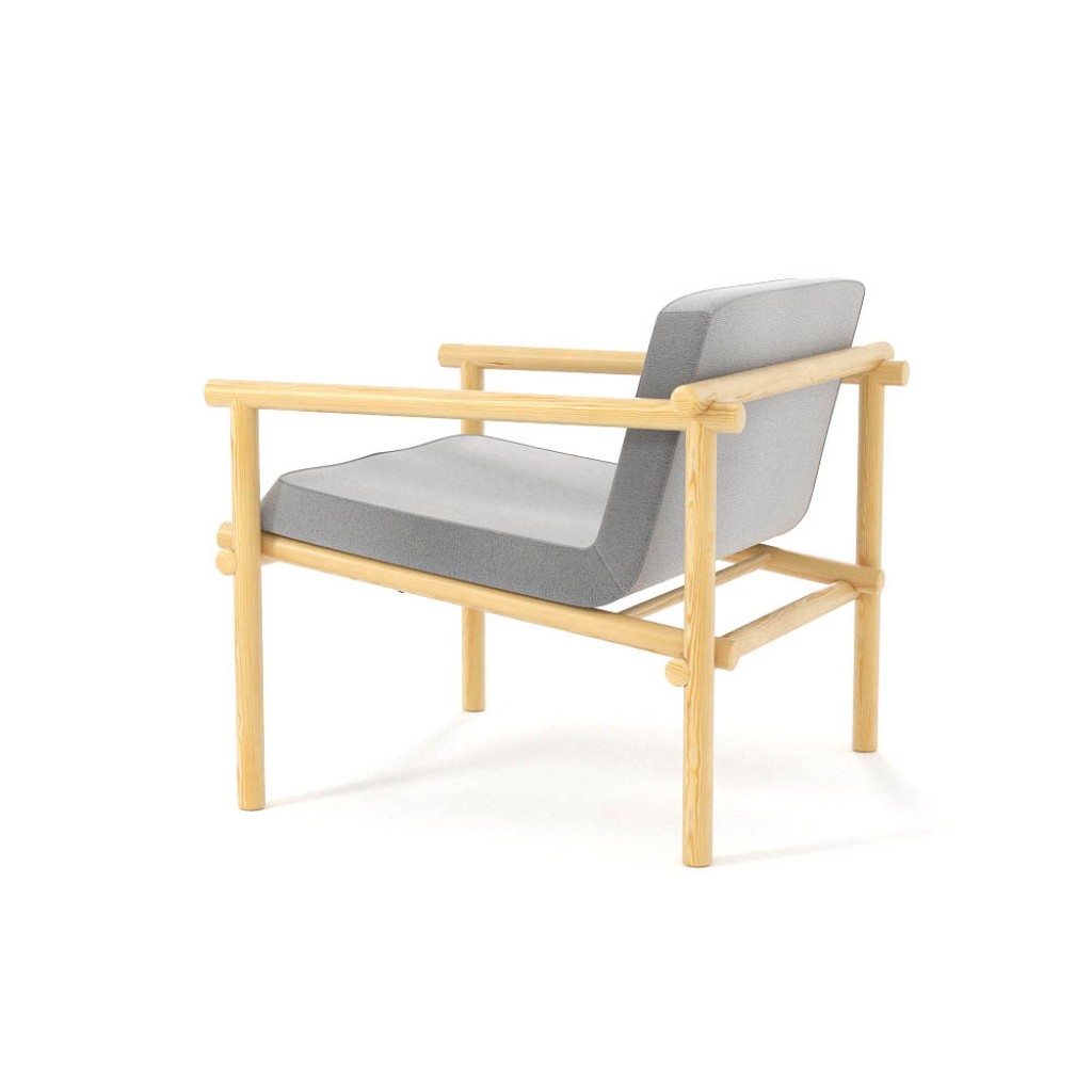 Chocofur Lumber Chair preview image 1