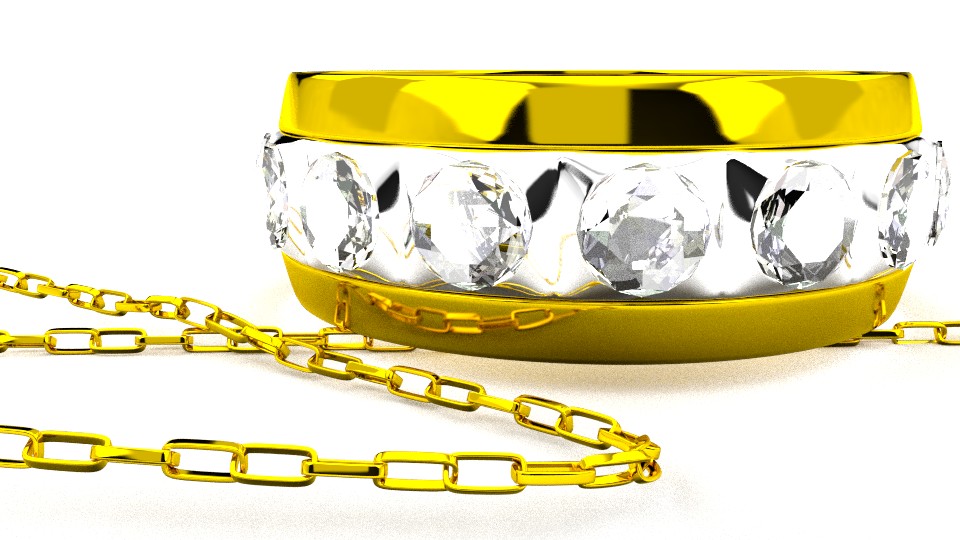 Golden Ring and Chain preview image 1
