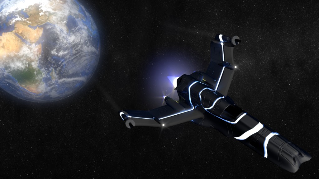 Spaceship with Earth preview image 1