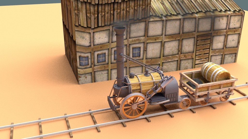 Rocket Dampfeisenbahn preview image 1