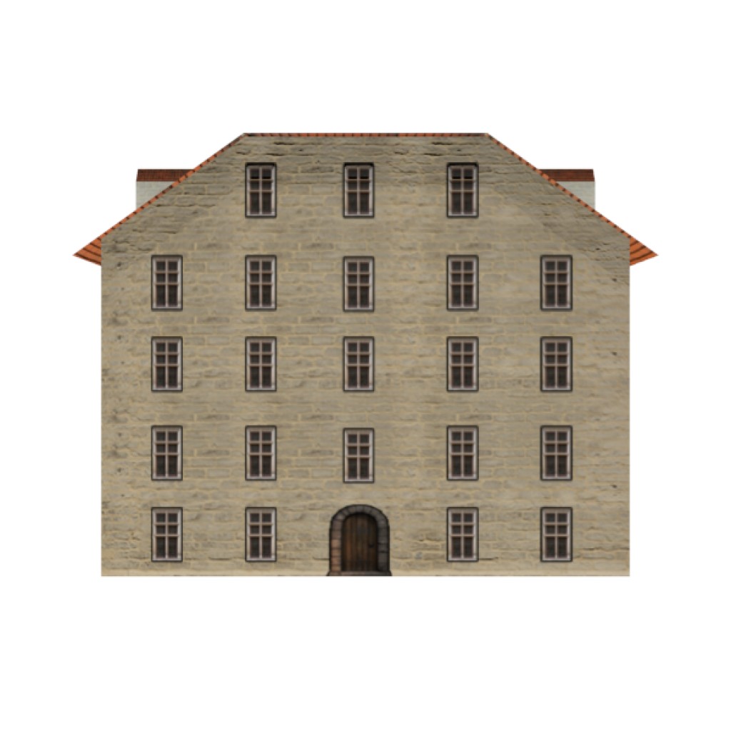 Low Poly Building #6 preview image 2