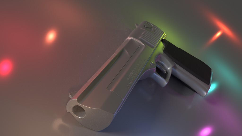 Desert Eagle Pistol - Silver preview image 1