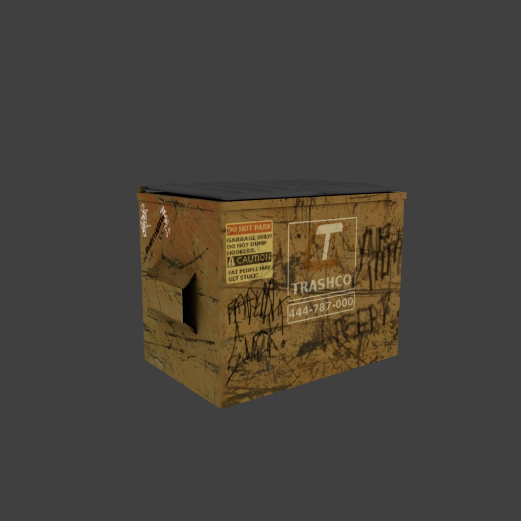 Large Garbage Bin preview image 1