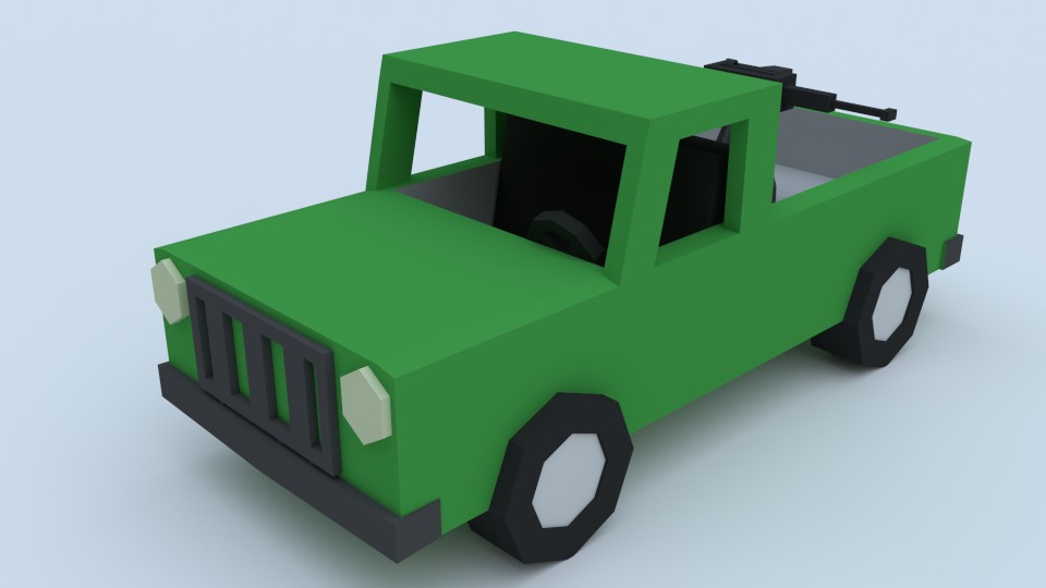 Truck Mounted Machine Gun preview image 1