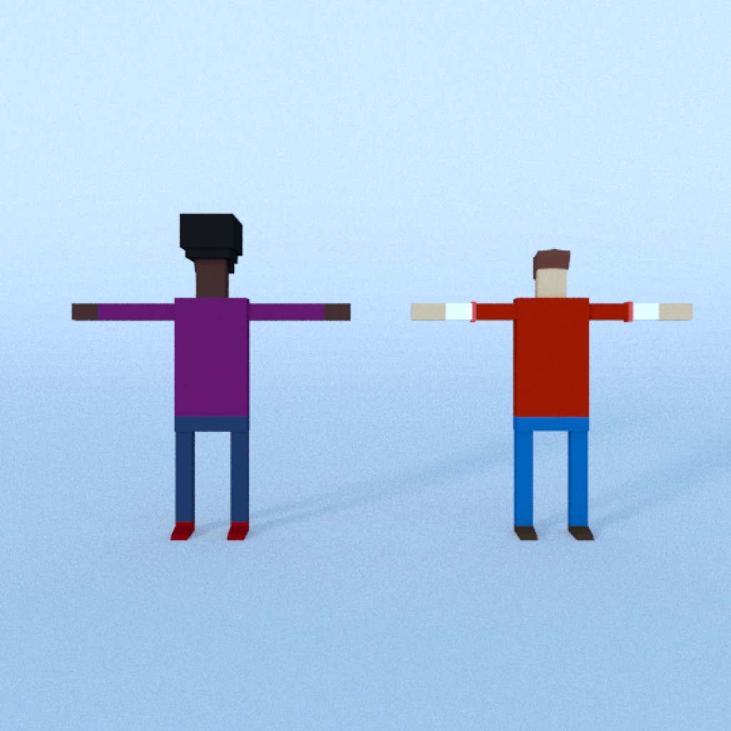 Simple Character Design Models preview image 1