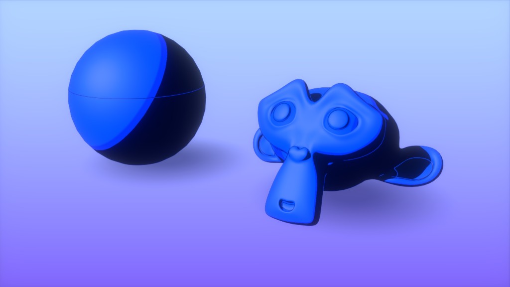 Toon lines compositing set up preview image 1