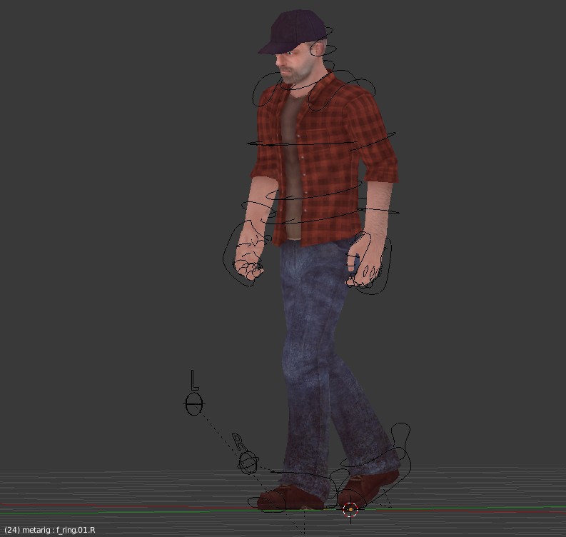 RoR main character - rig preview image 2