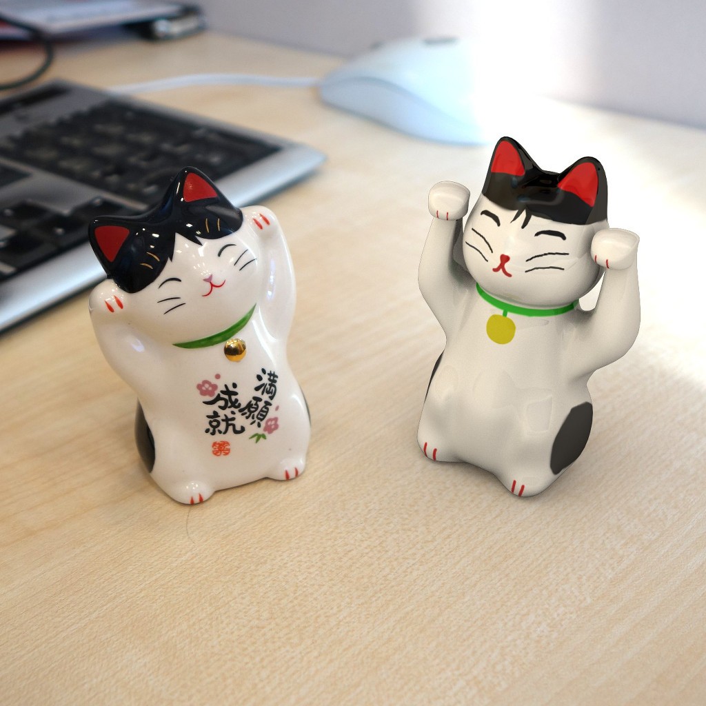 Maneki neko statue preview image 2